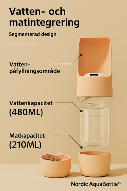Nordic Aquabottle - Portabel Vattenflaska